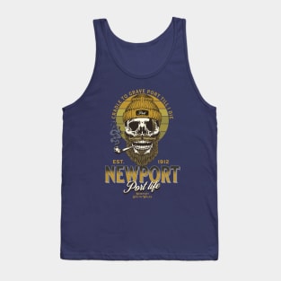 Newport Wales, Skater Port Skull Tank Top